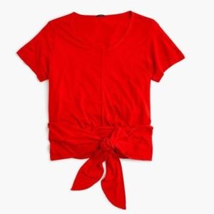 Wrap T-Shirt in Fiery Sunset